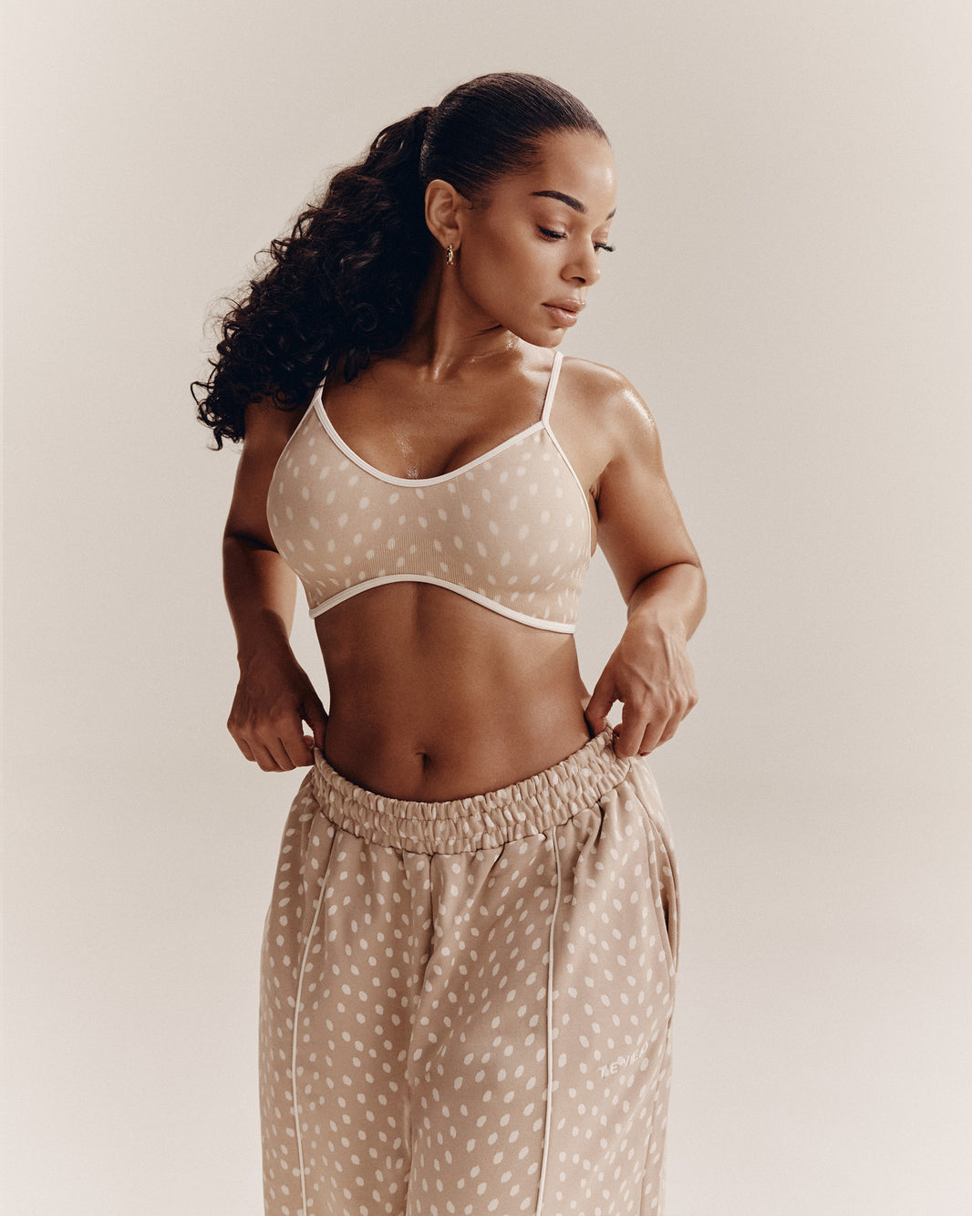 Contrastline Bra ‘Bambidots Chestnut’