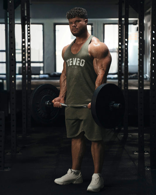 Szorty Legacy Lifting Oversized „Acid khaki”
