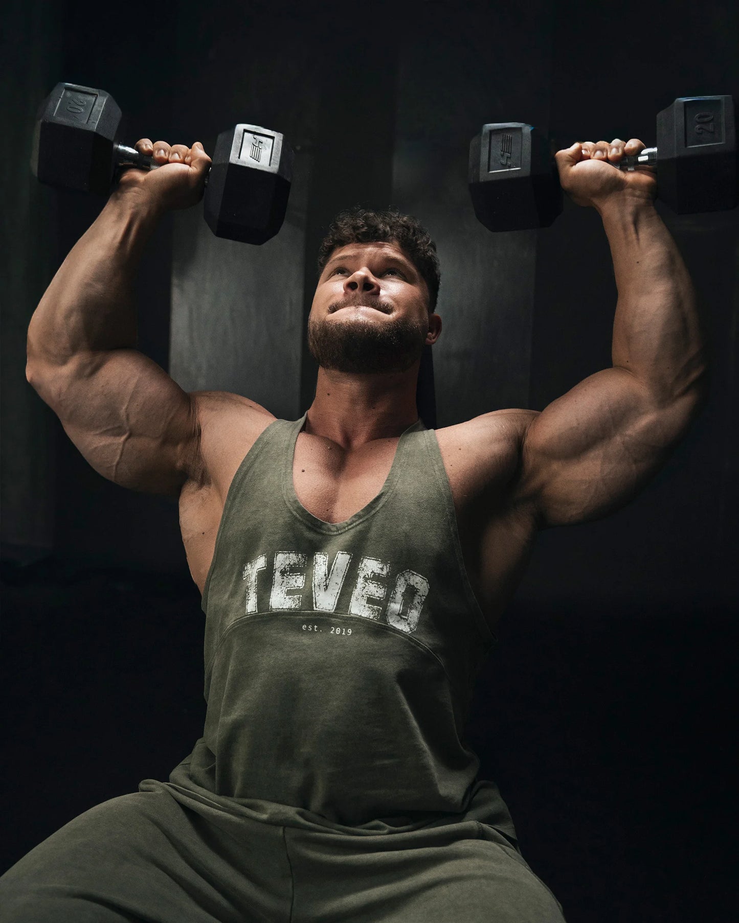 Podkoszulek typu stringer Legacy Lifting „Acid khaki”