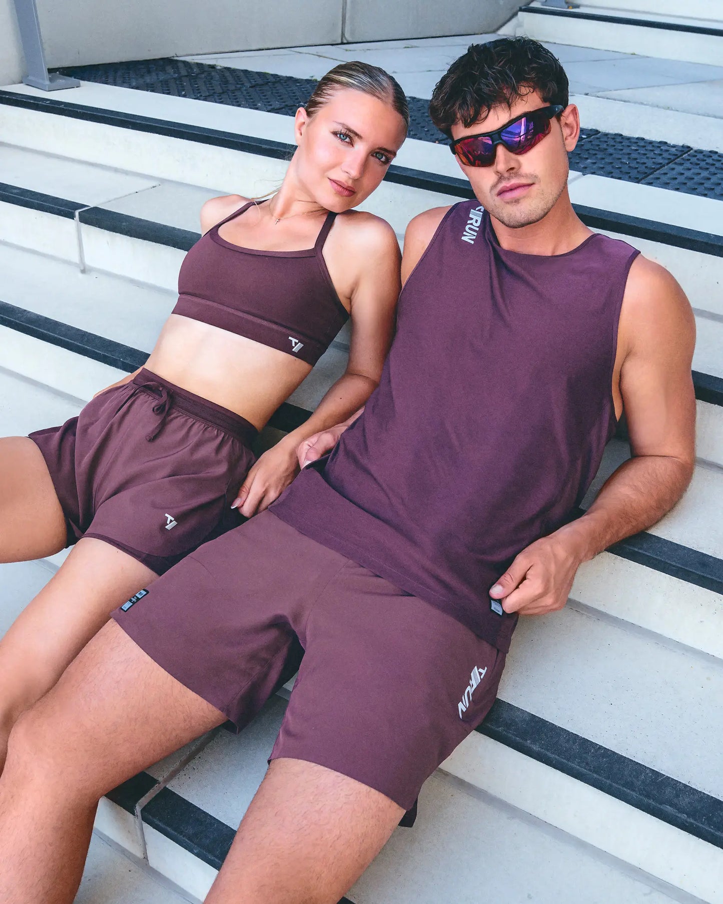 RUN Tank "Dusty Purple"