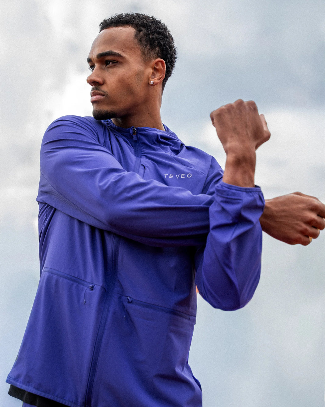 RUN RACE Zip Jacket ‘Blue’