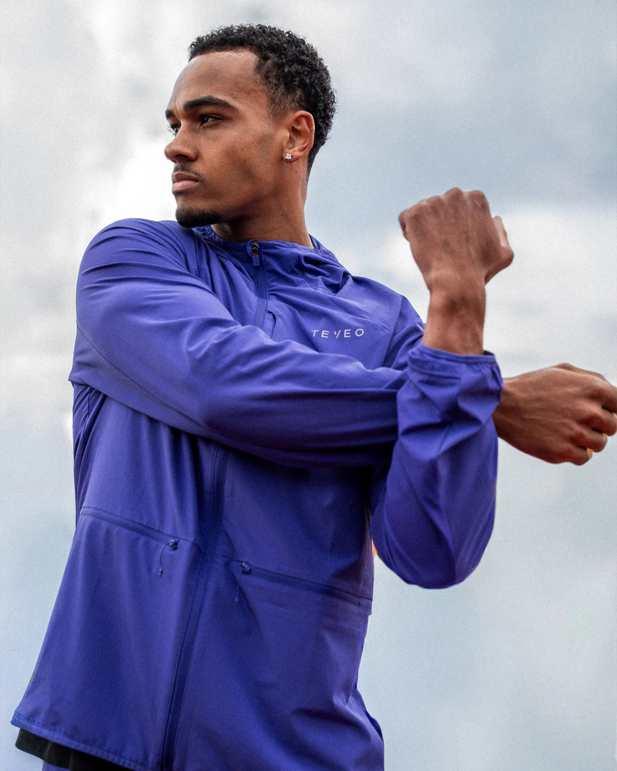 RUN RACE Zip Jacket ‘Blue’