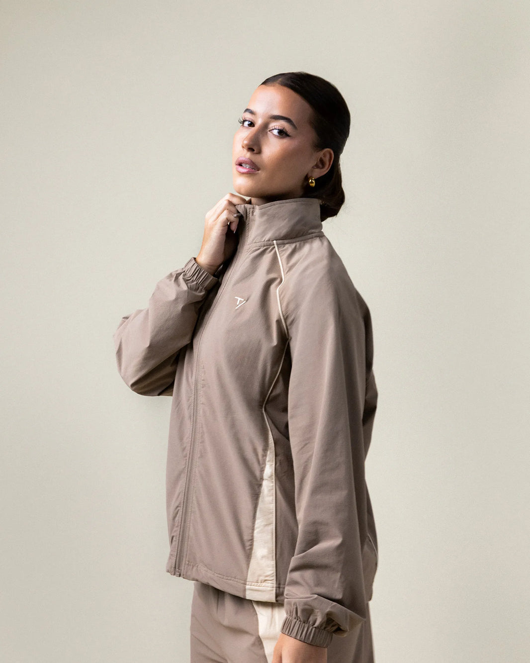Track Zip Jacket ‘Hazelnut’