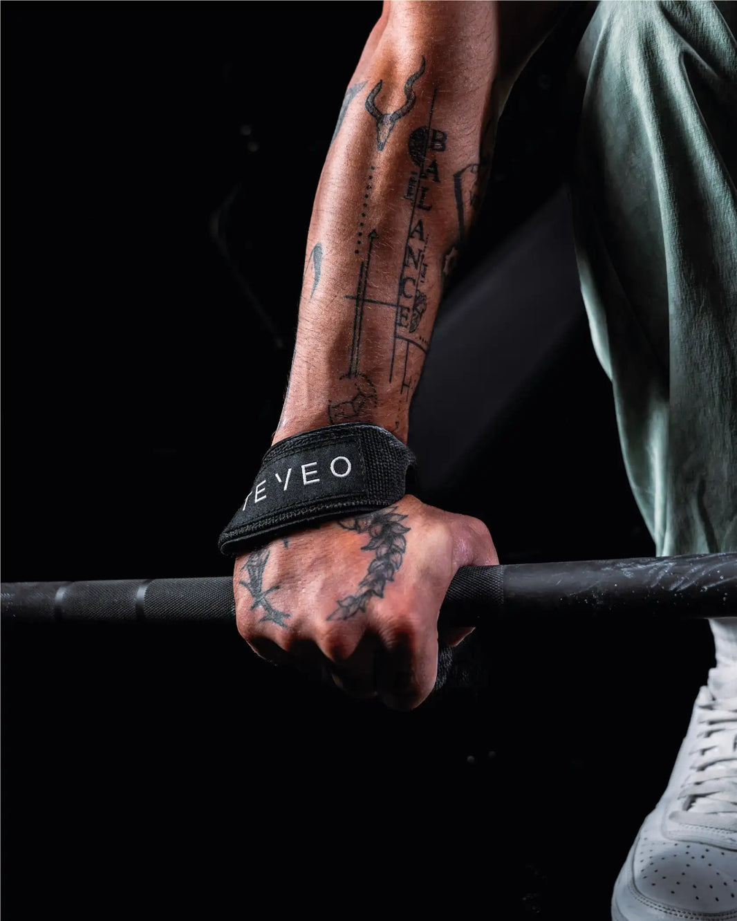 LIFT. DEPT. Lifting Straps "Schwarz"