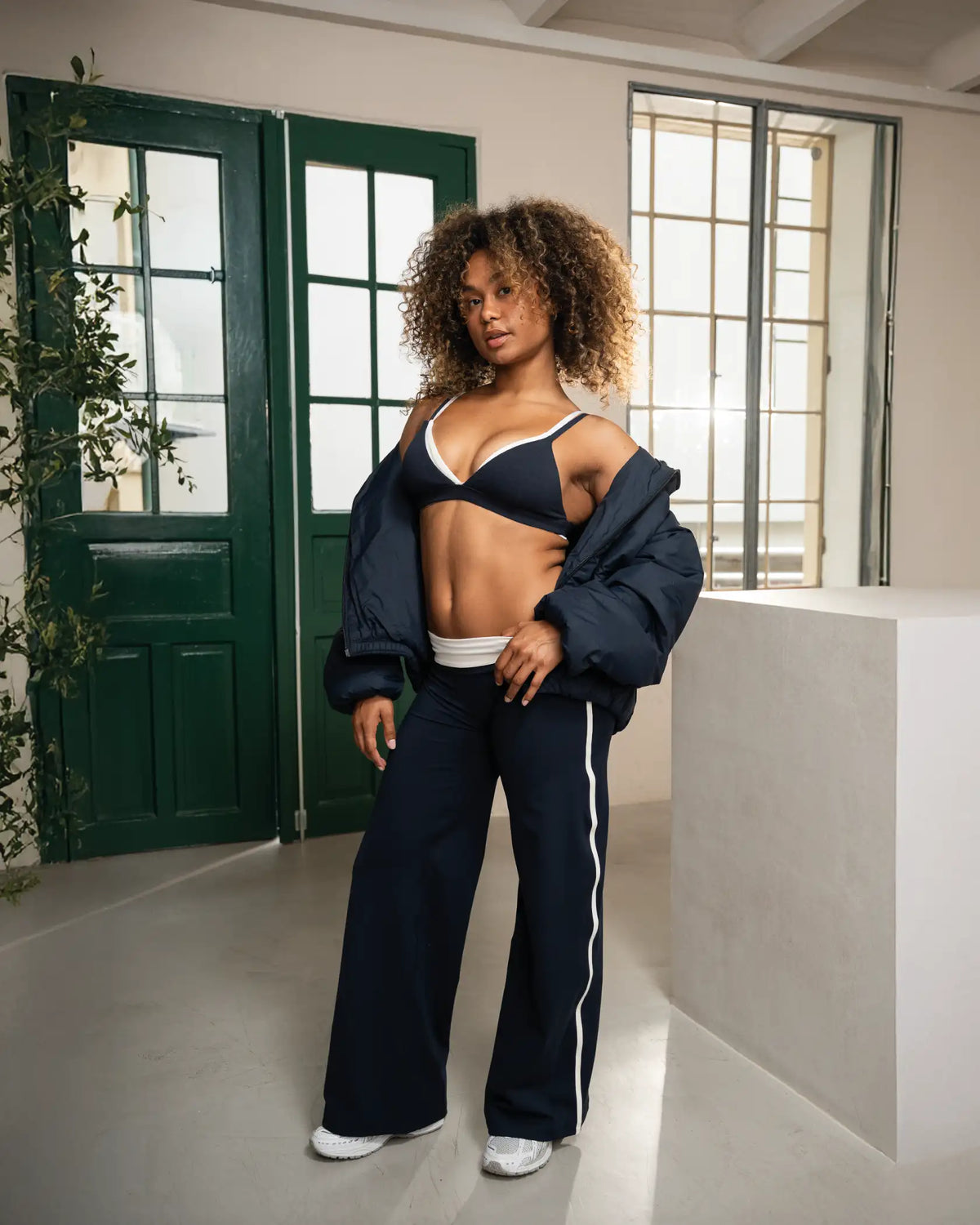 Soft Straight Leg Pants – Regular ‘Midnight’