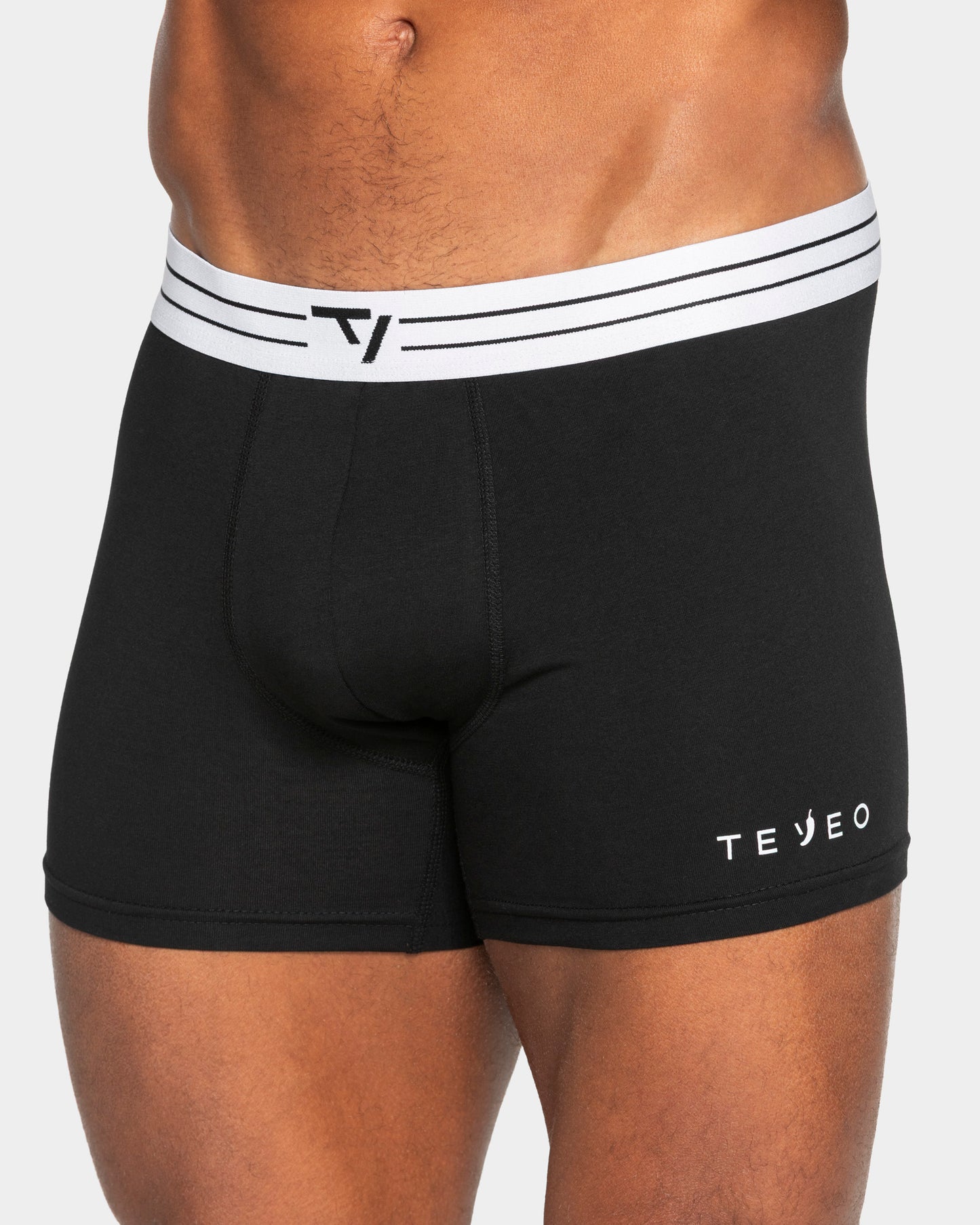 Valentine Boxershorts (3er-Pack) "Chili/Grau Meliert/Schwarz"