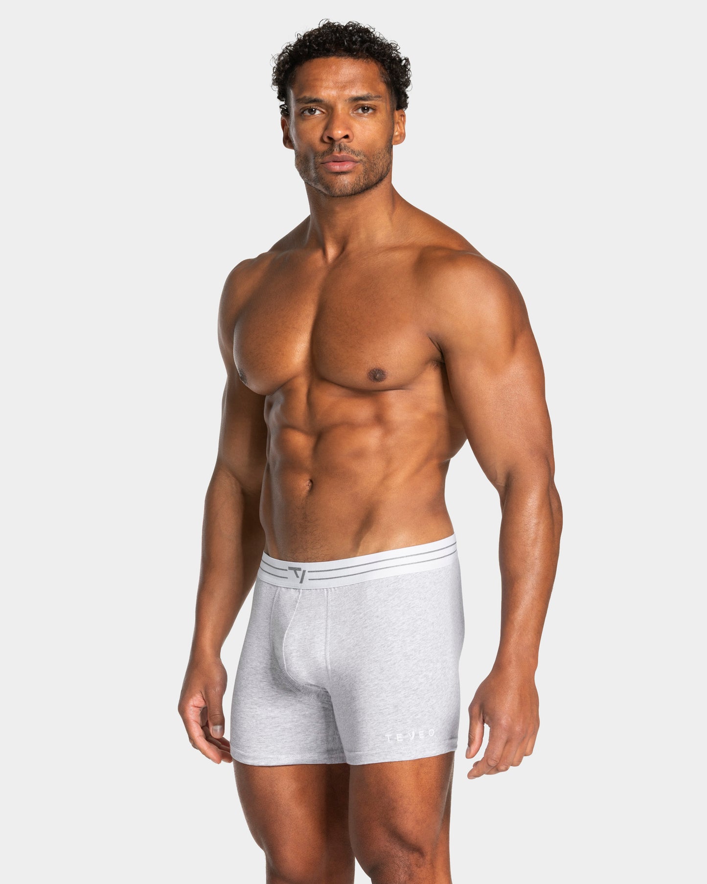 Valentine Boxershorts (3er-Pack) "Chili/Grau Meliert/Schwarz"