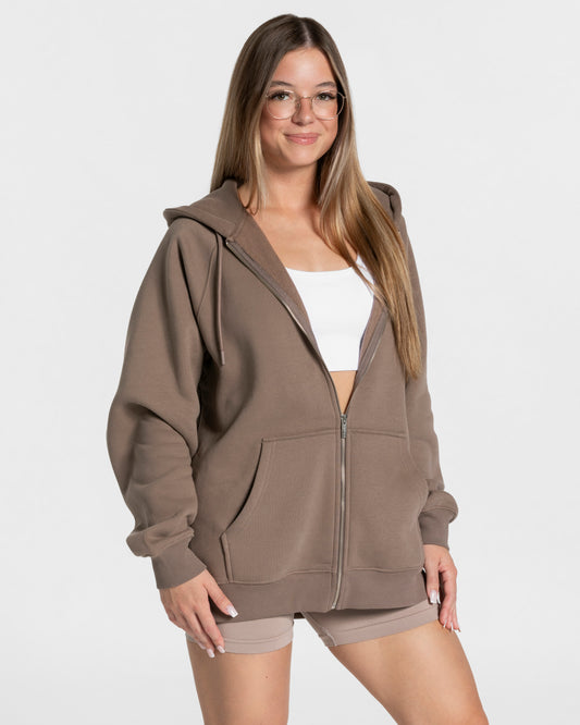 Chaqueta oversize Candy «moca»