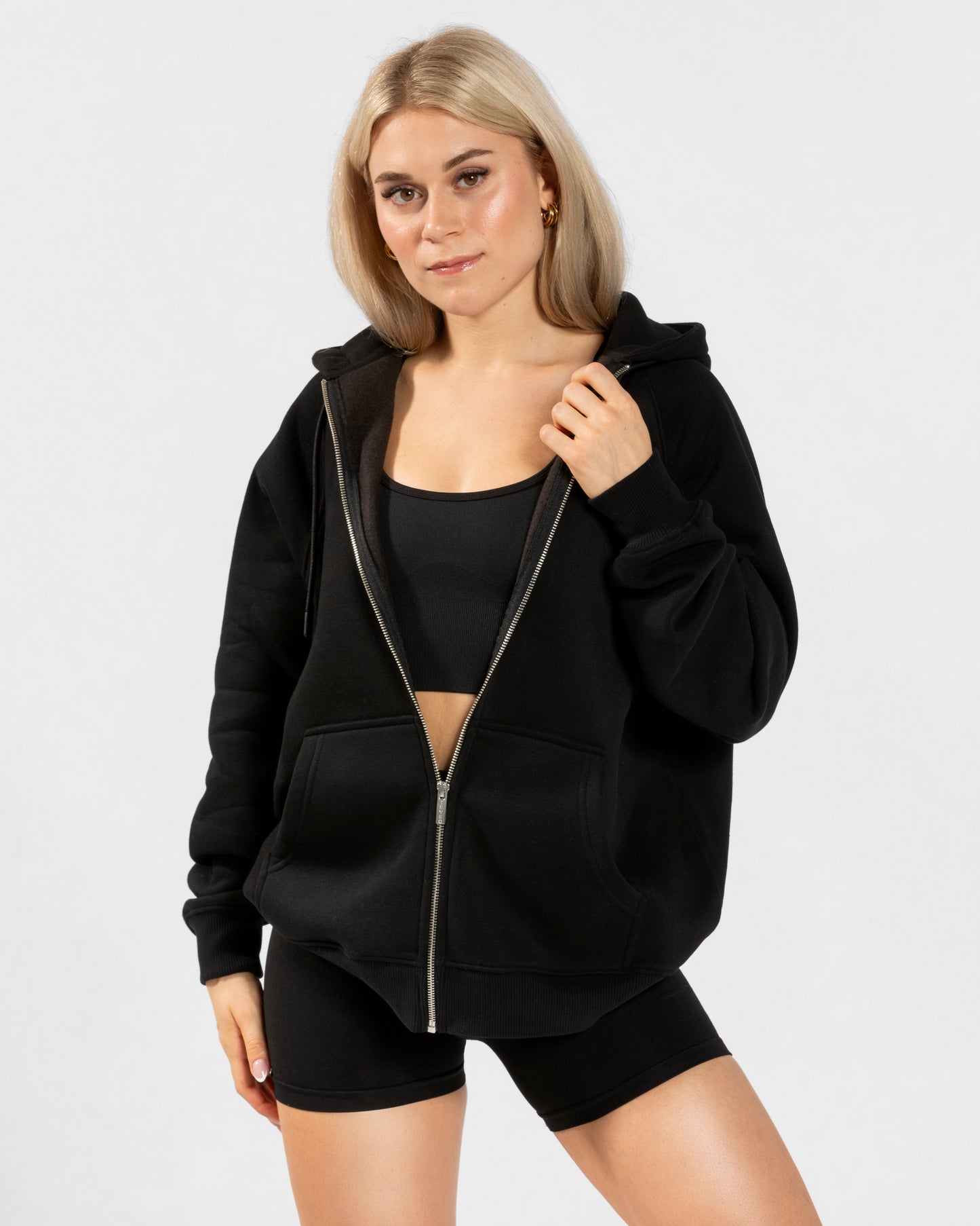 Veste oversize Candy « noir »