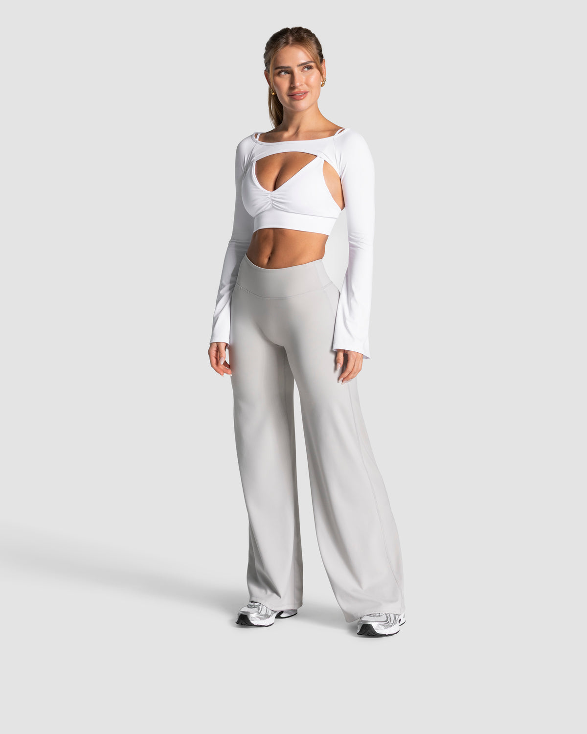 Pantalones Charming Pro Scrunch Straight Leg «Moon»