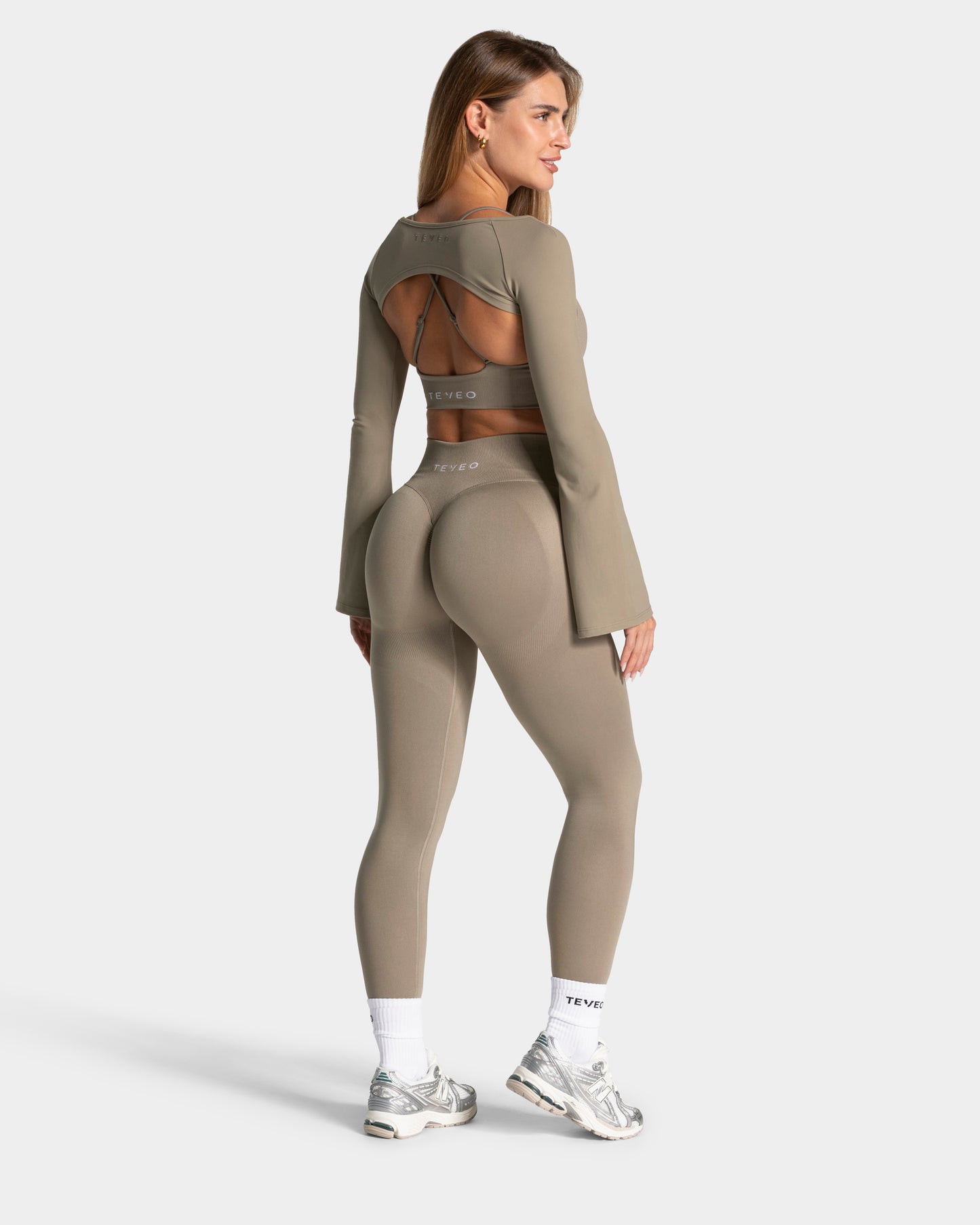 Charming Pro Lifted Scrunch Leggings ‘Khaki’