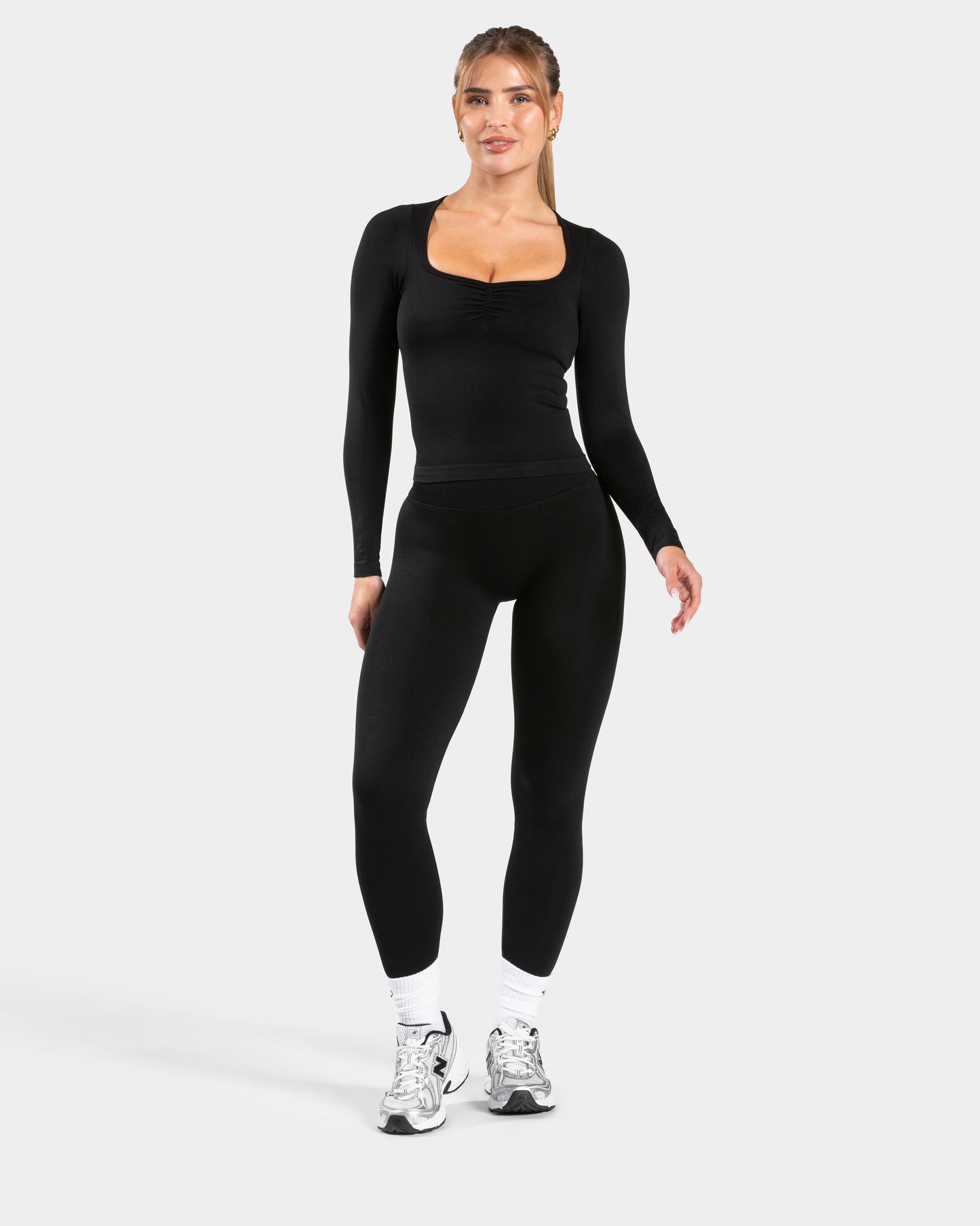 Legginsy Charming Pro Lifted Scrunch „Czarny”