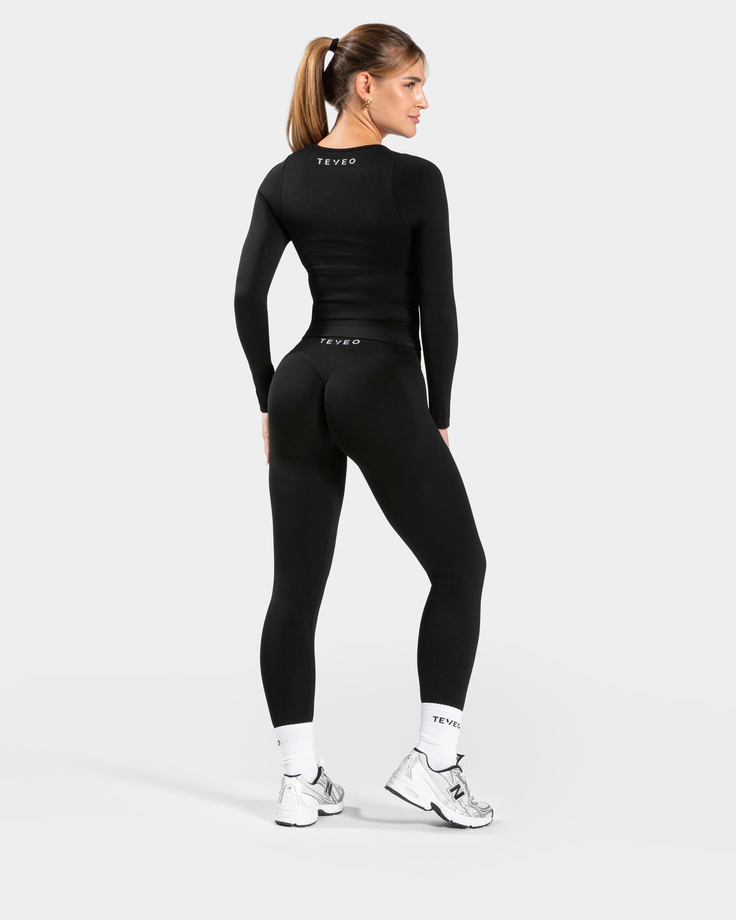 Leggings Lifted Scrunch Charming Pro "Nero"