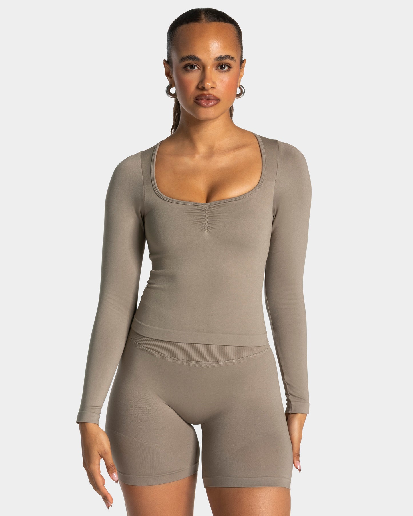 Maglia a manica lunga Charming Pro "Cachi"