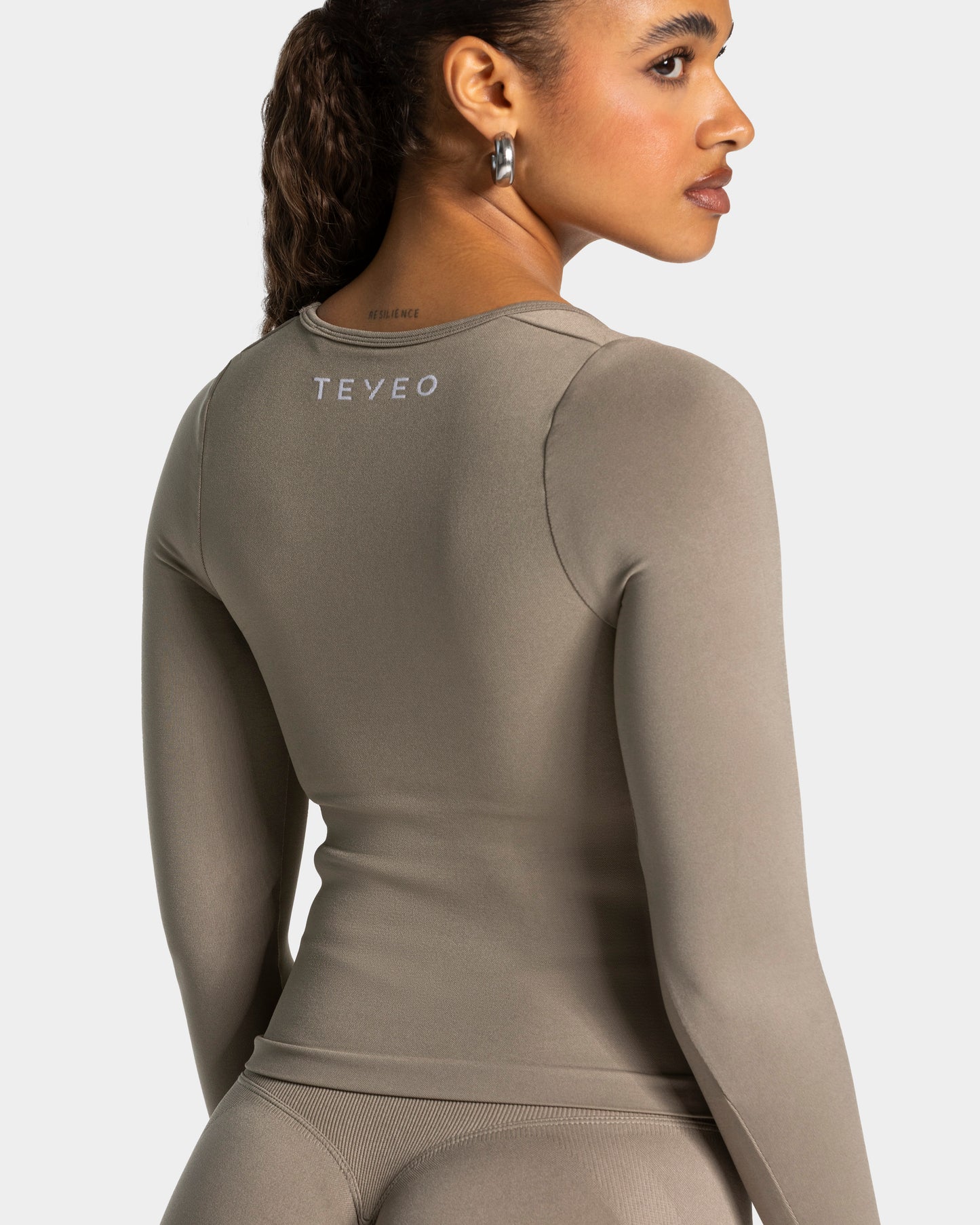 Maglia a manica lunga Charming Pro "Cachi"