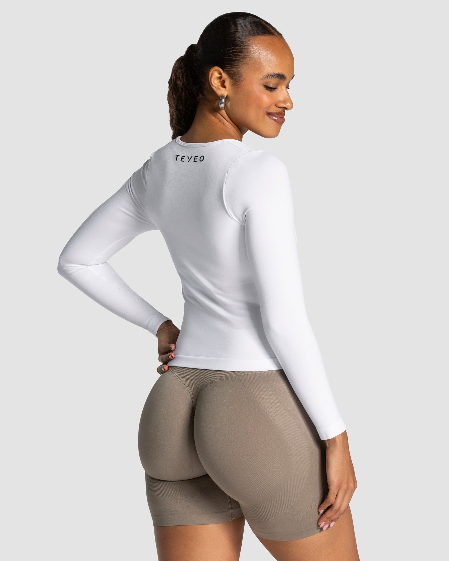 Maglia a manica lunga Charming Pro "Bianco"