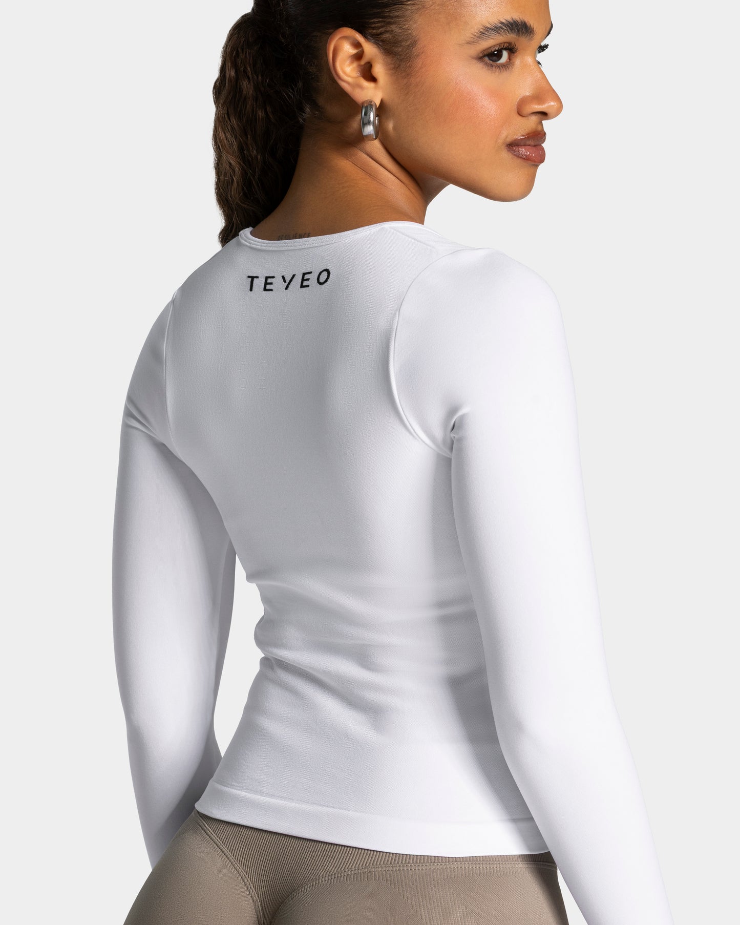 Maglia a manica lunga Charming Pro "Bianco"