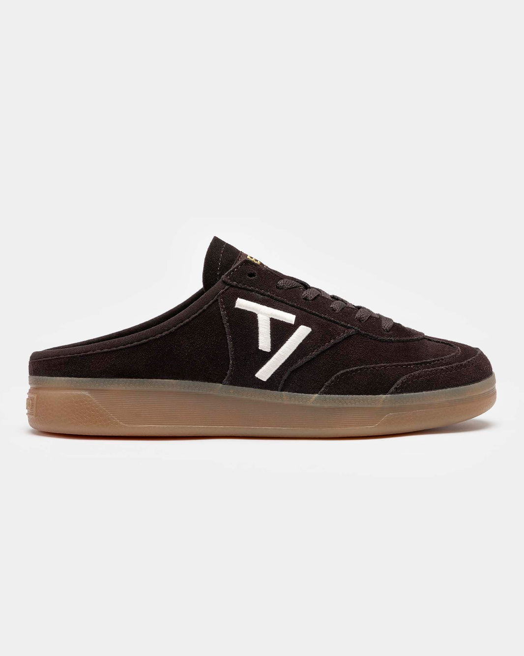 Classic Mules ‘Dark Chocolate-Off-White’