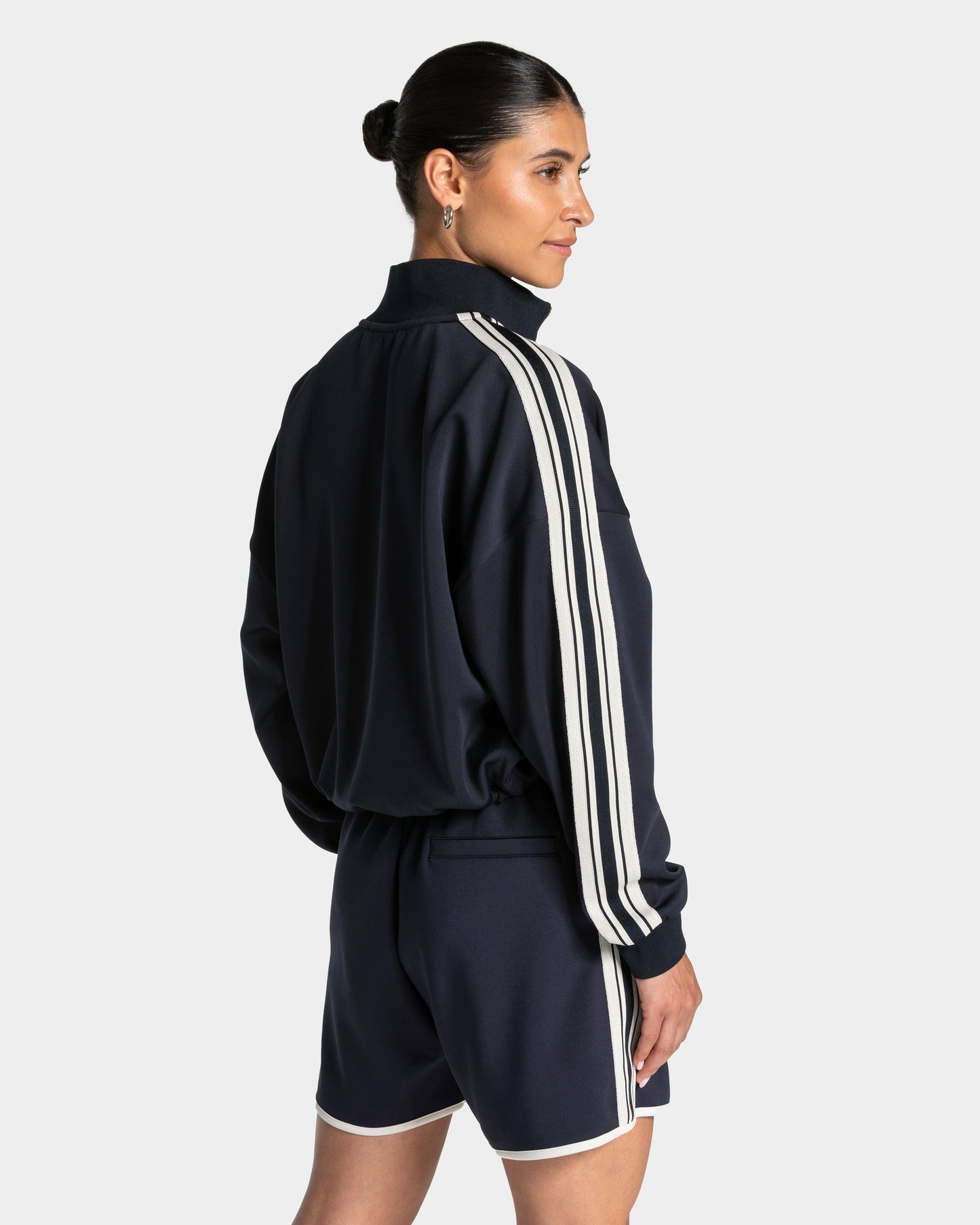 Club Cropped Zip Jacket ‘Midnight’
