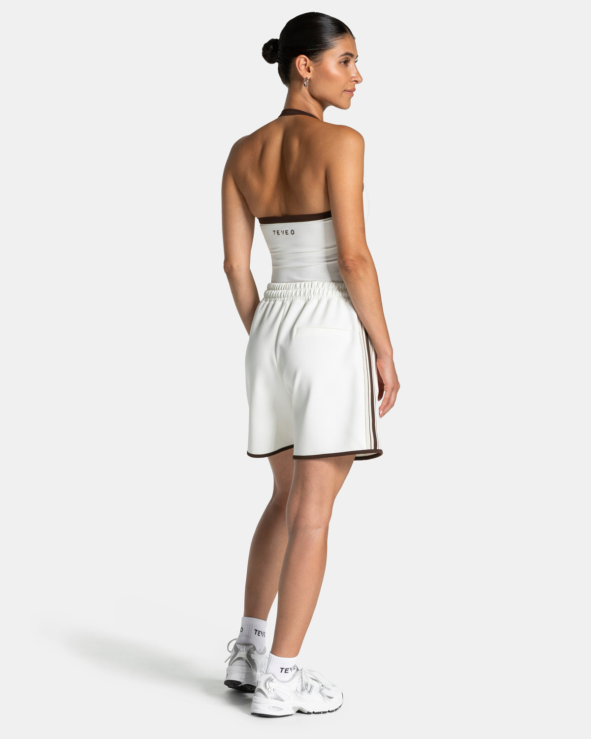Club Halterneck Top ‘Off White’