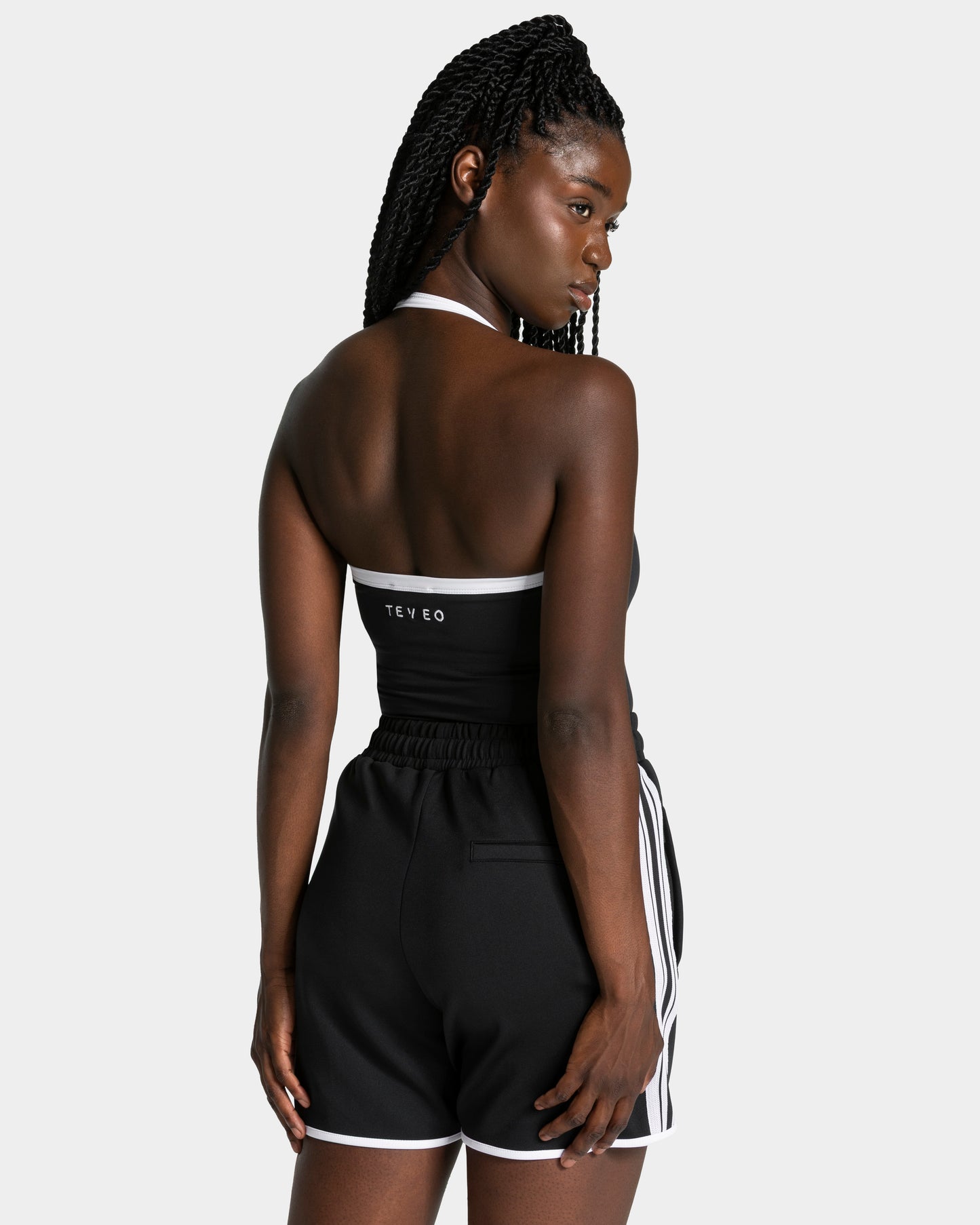Club Halterneck Top ‘Black’