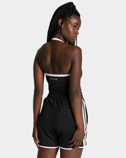 Club Halterneck Top ‘Black’