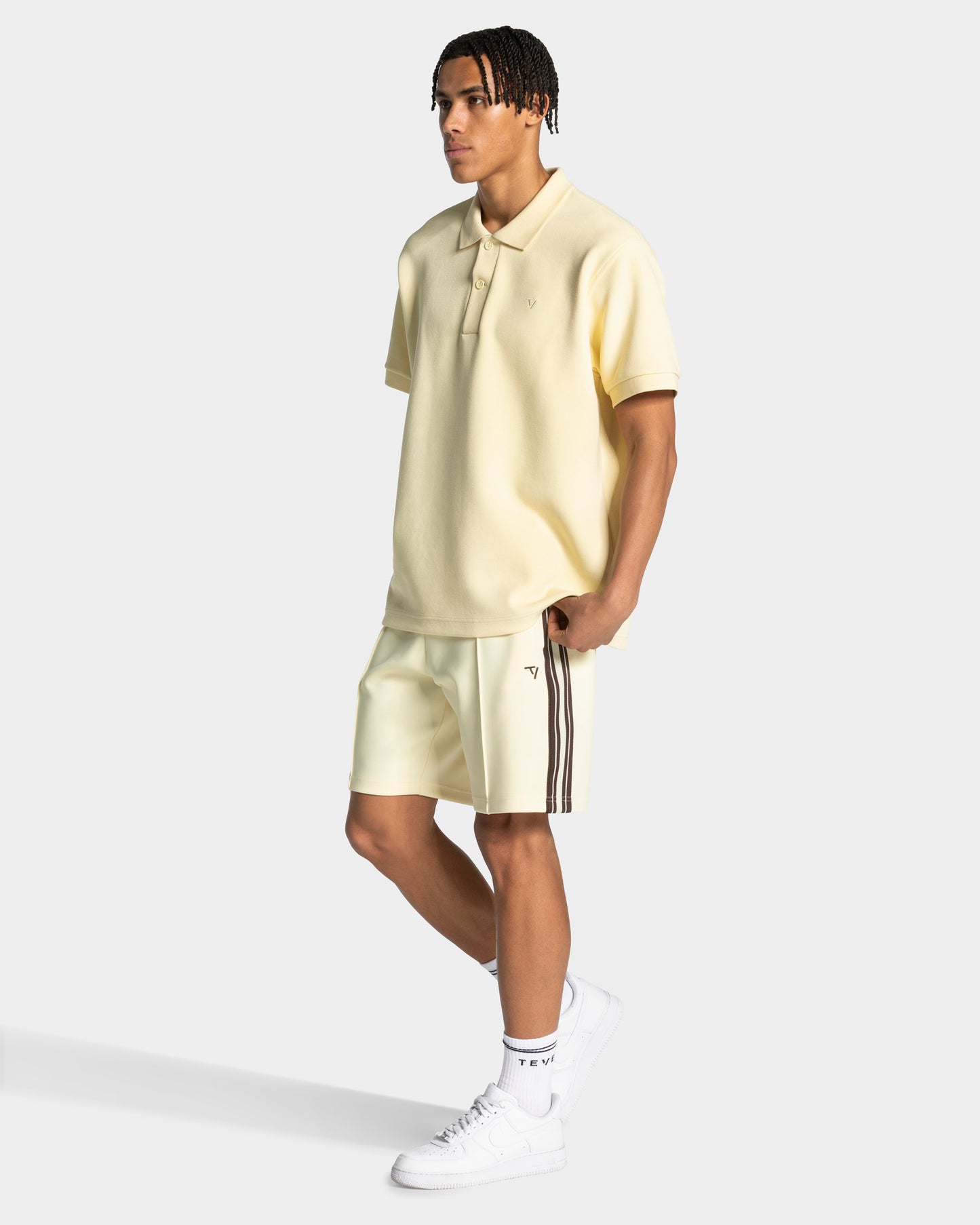 Polo oversize Club «Butter Yellow»