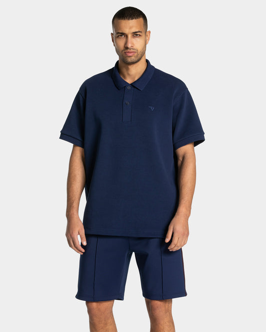 Club Oversized Polo ‘Dark Blue’