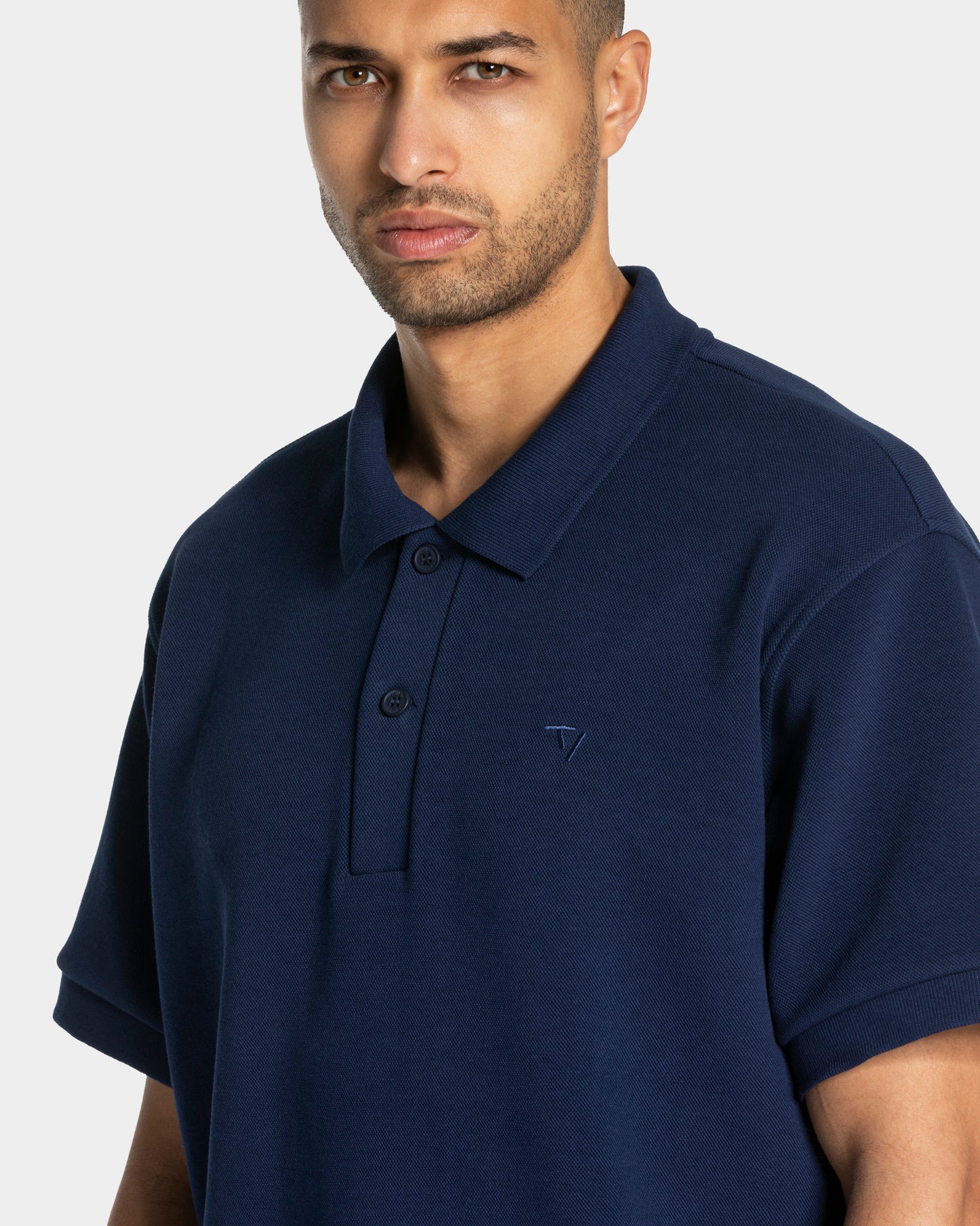 Club Oversized Polo ‘Dark Blue’