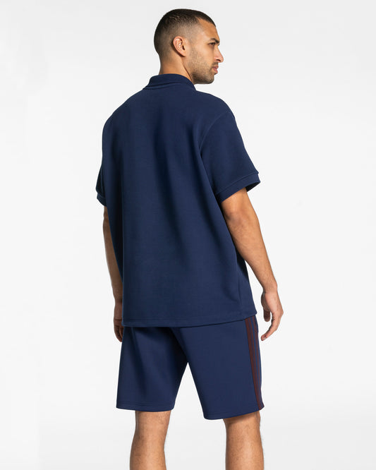 Club Oversized Polo ‘Dark Blue’