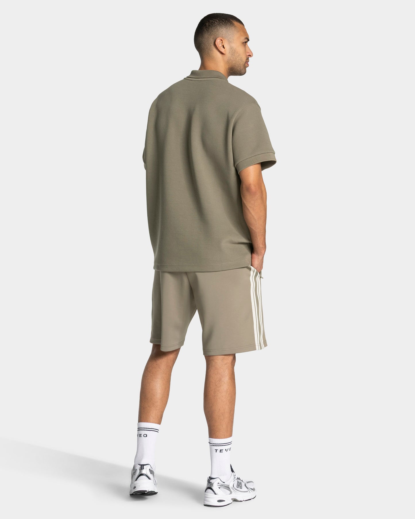 Polo oversize Club «caqui»