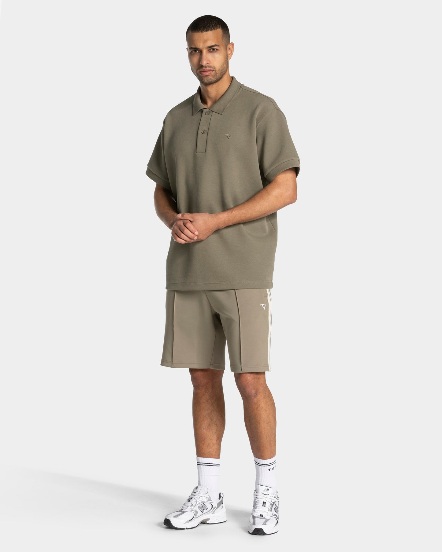 Polo oversize Club «caqui»