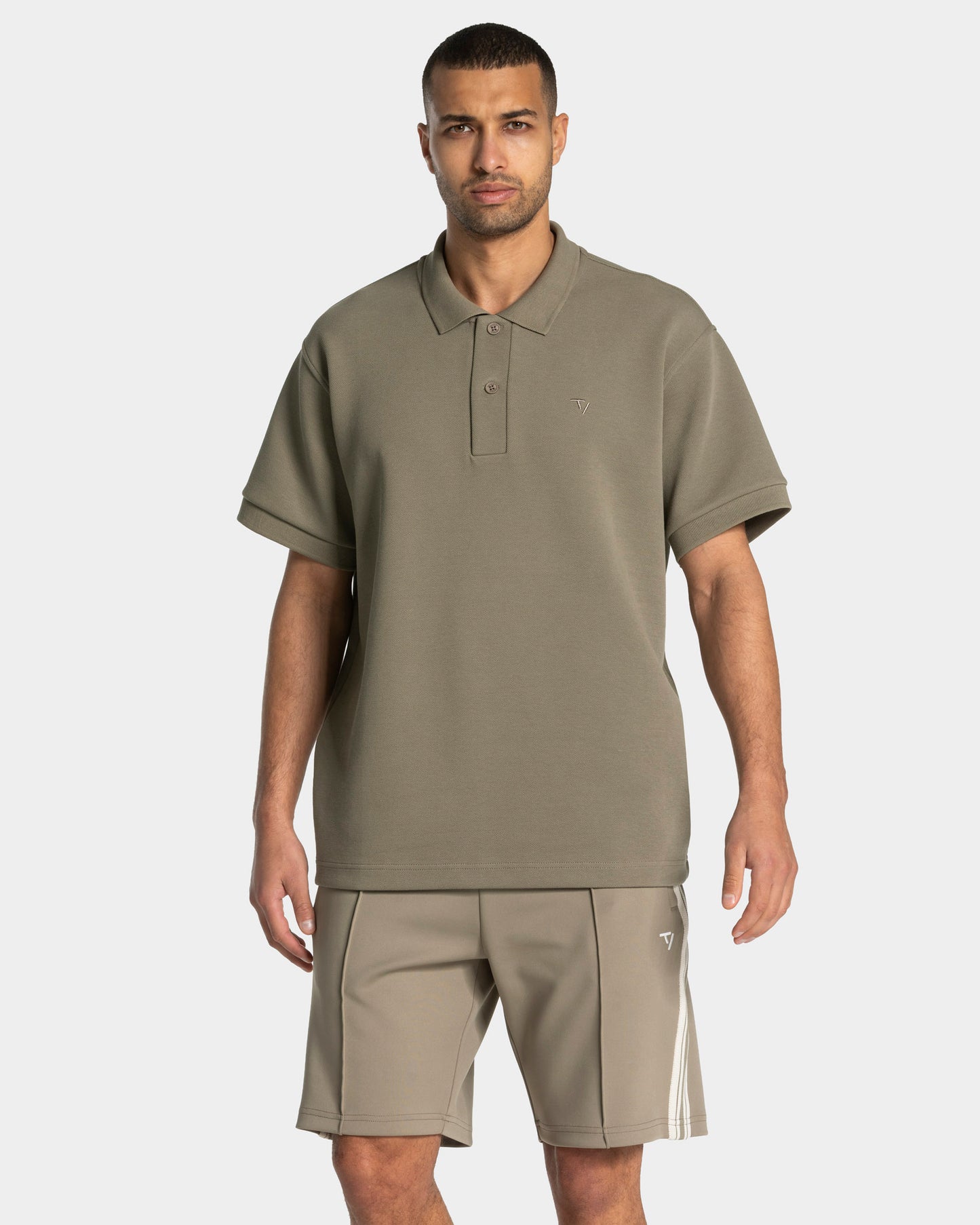 Polo oversize Club «caqui»