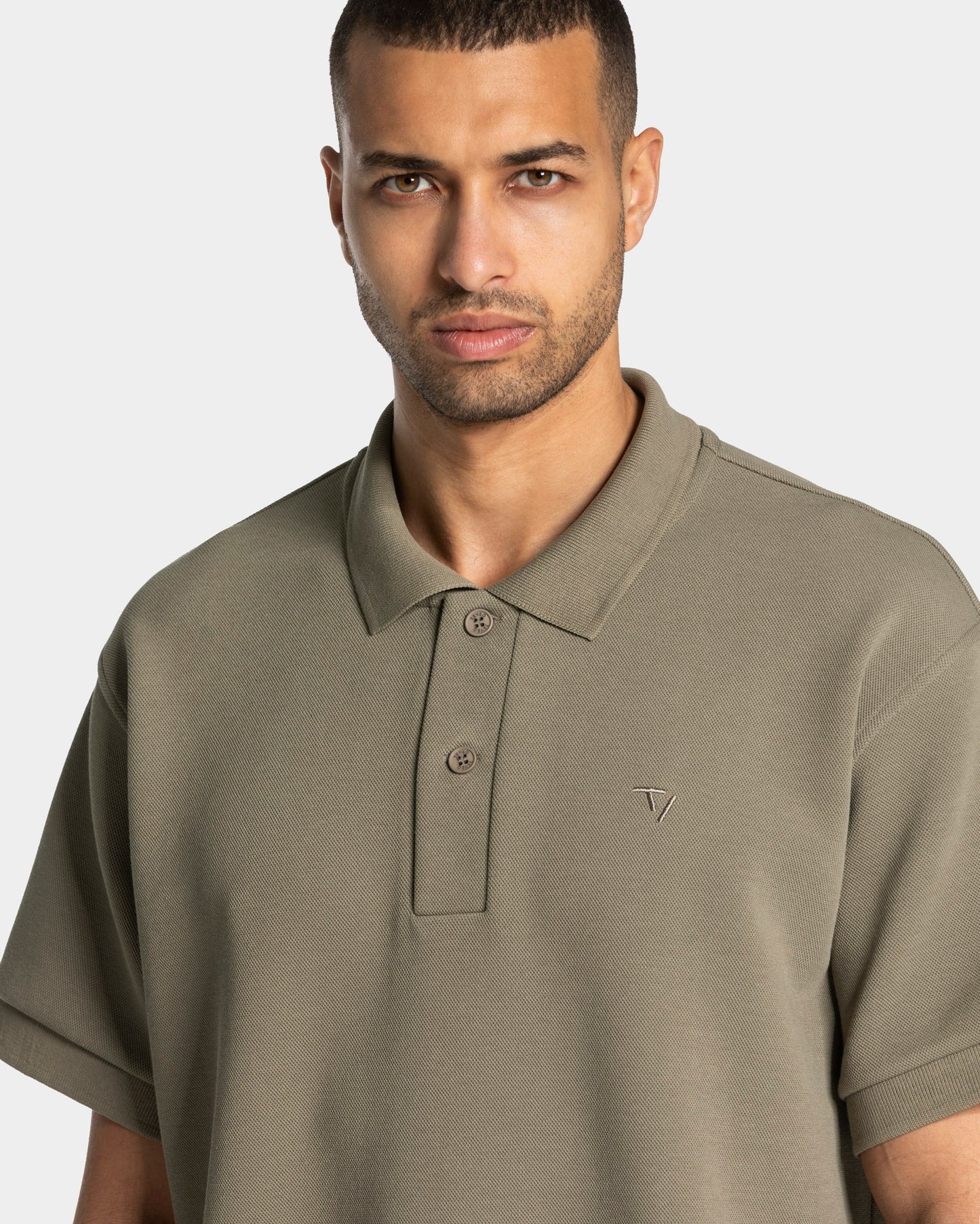 Polo oversize Club «caqui»