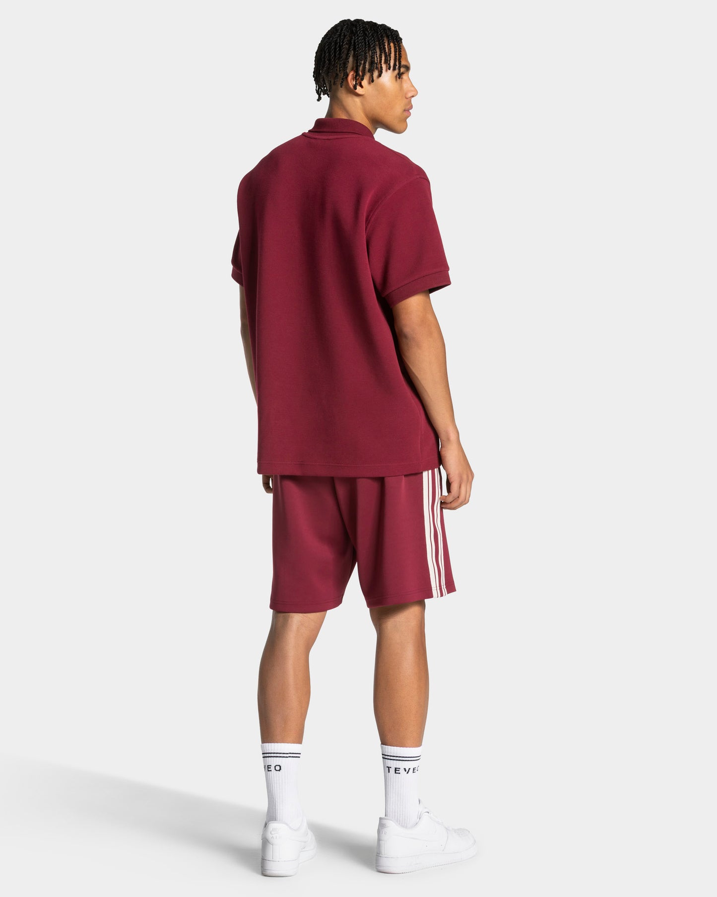 Club Oversized Polo ‘Burgundy’