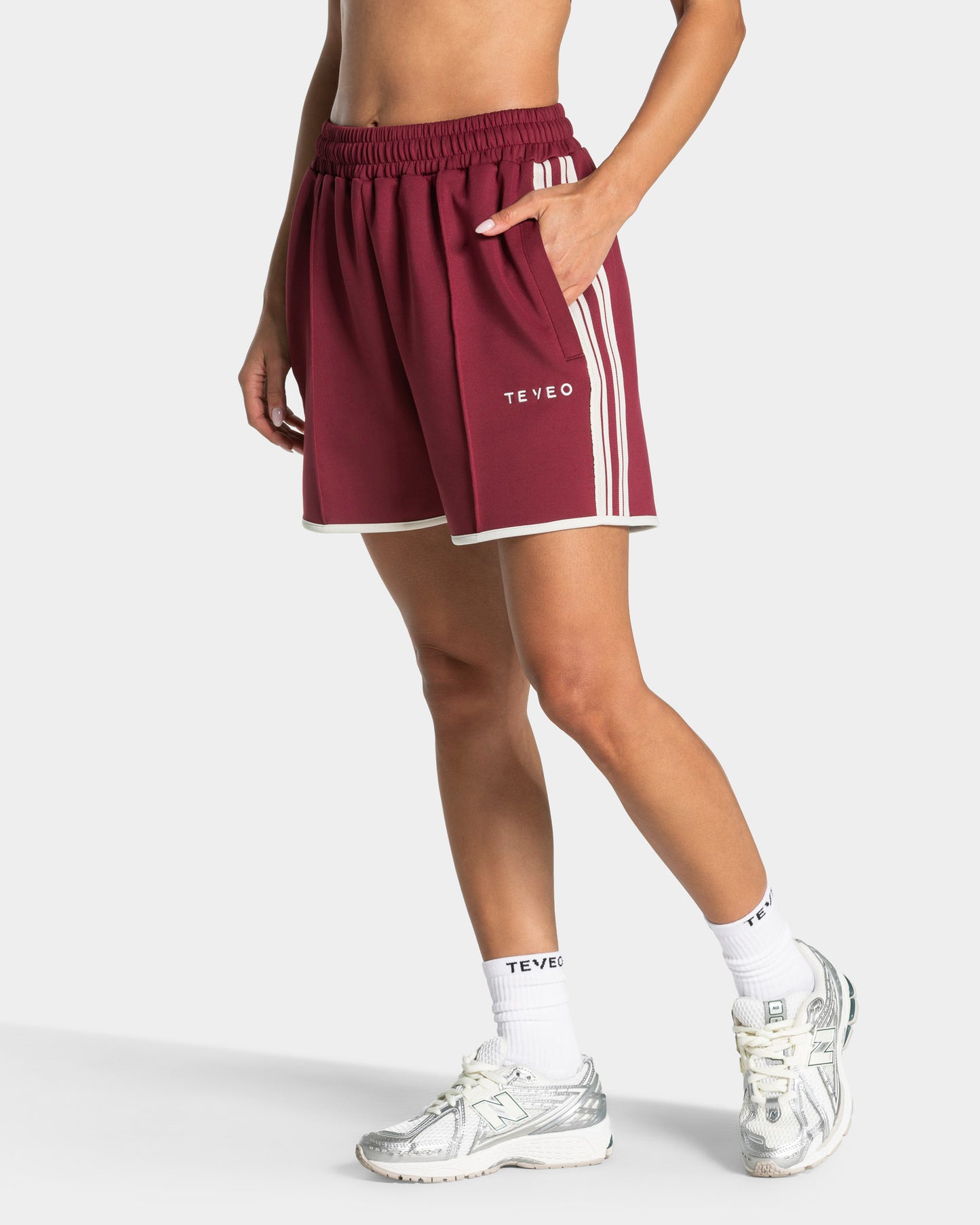 Club Shorts ‘Burgundy’