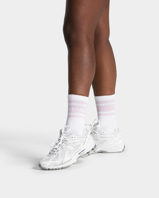 Club Socks (2-Pack) ‘White – Blossom’