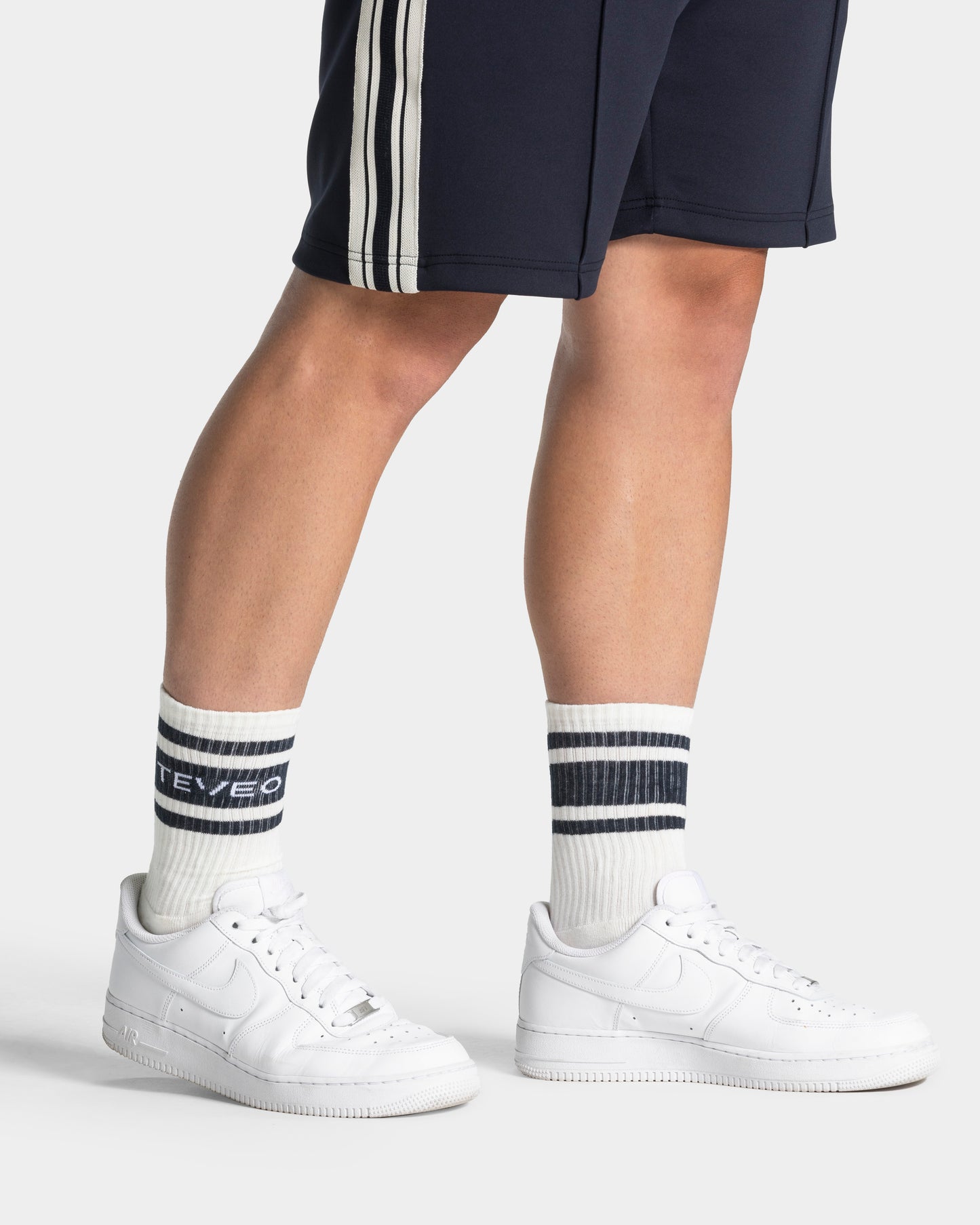Club Socks (2-pack) ‘Off White – Midnight’