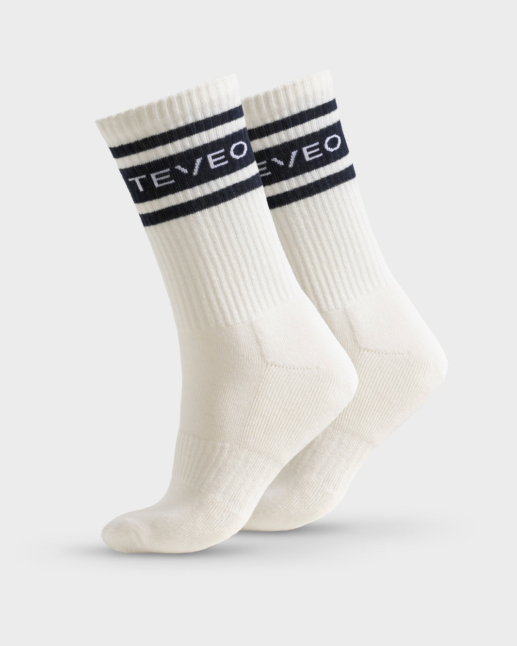 Club Socks (2-pack) ‘Off White – Midnight’