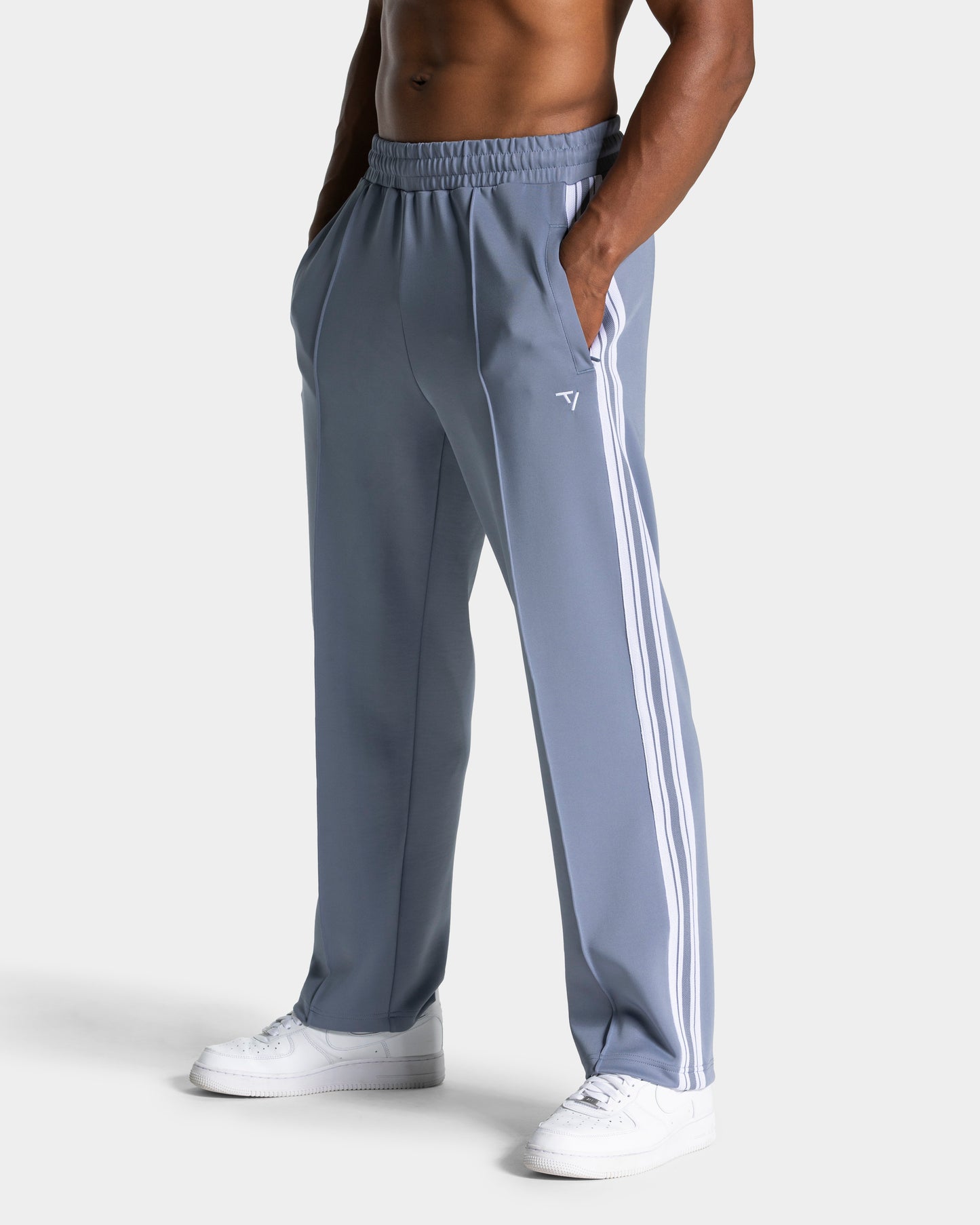 Club Straight Leg Joggers ‘Steel Blue’