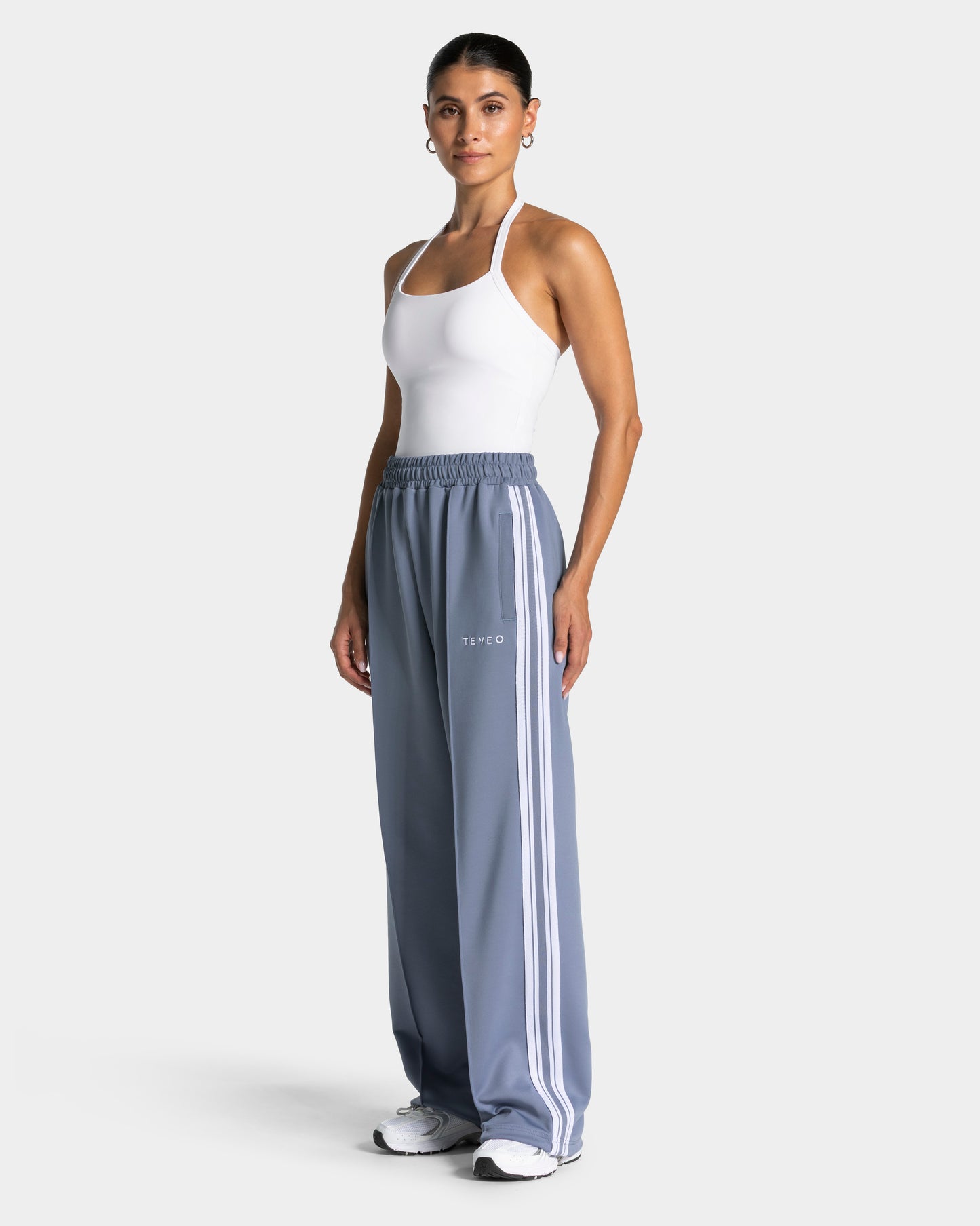Club Straight Leg Joggers ‘Steel Blue’