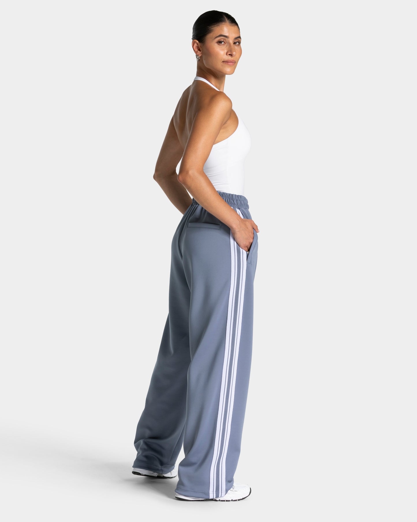 Club Straight Leg Joggers ‘Steel Blue’