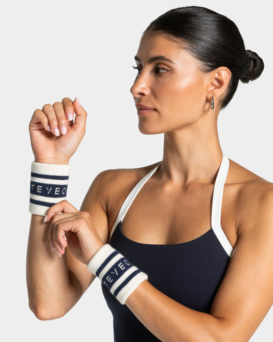 Club Sweatband (2-pack) ‘Off White – Midnight’