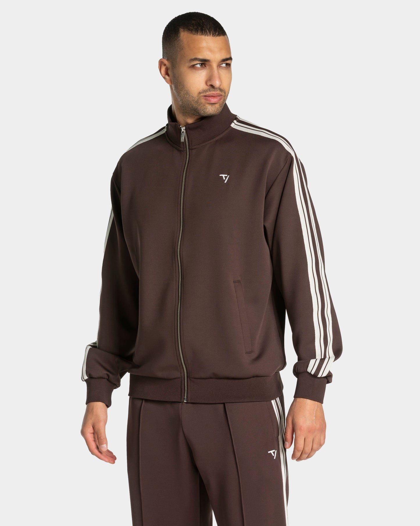 Chaqueta con cremallera Club «Espresso»