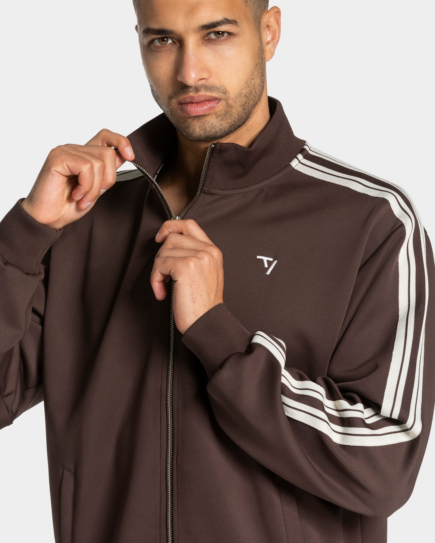 Chaqueta con cremallera Club «Espresso»