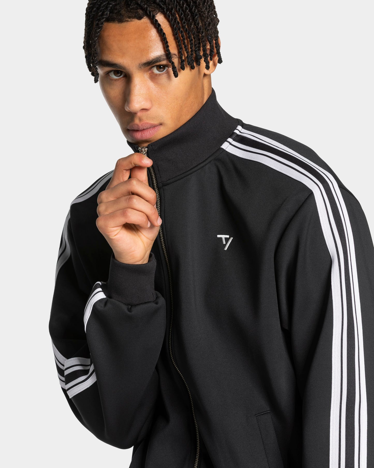 Chaqueta con cremallera Club «negro»