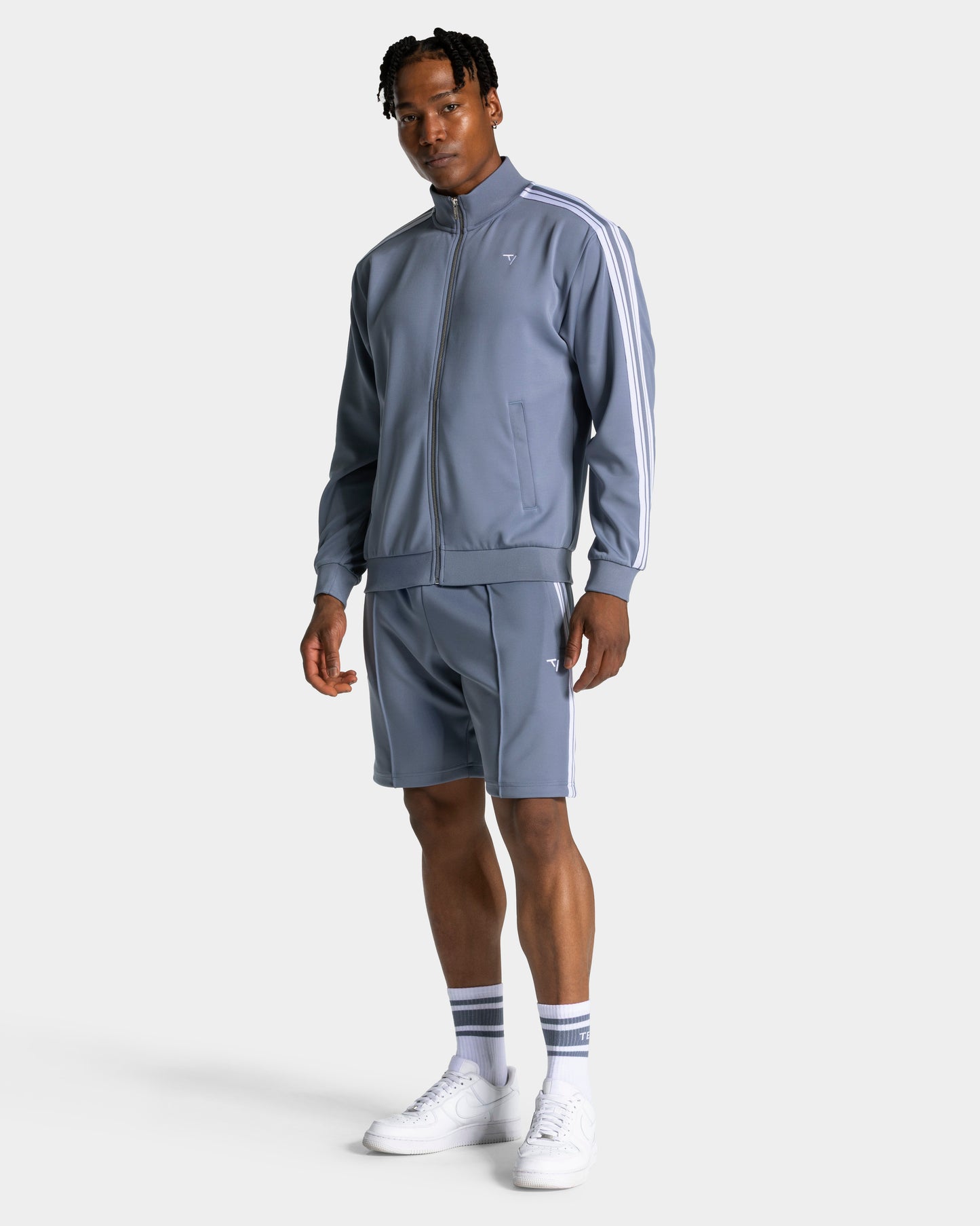 Club Zip Jacket ‘Steel Blue’