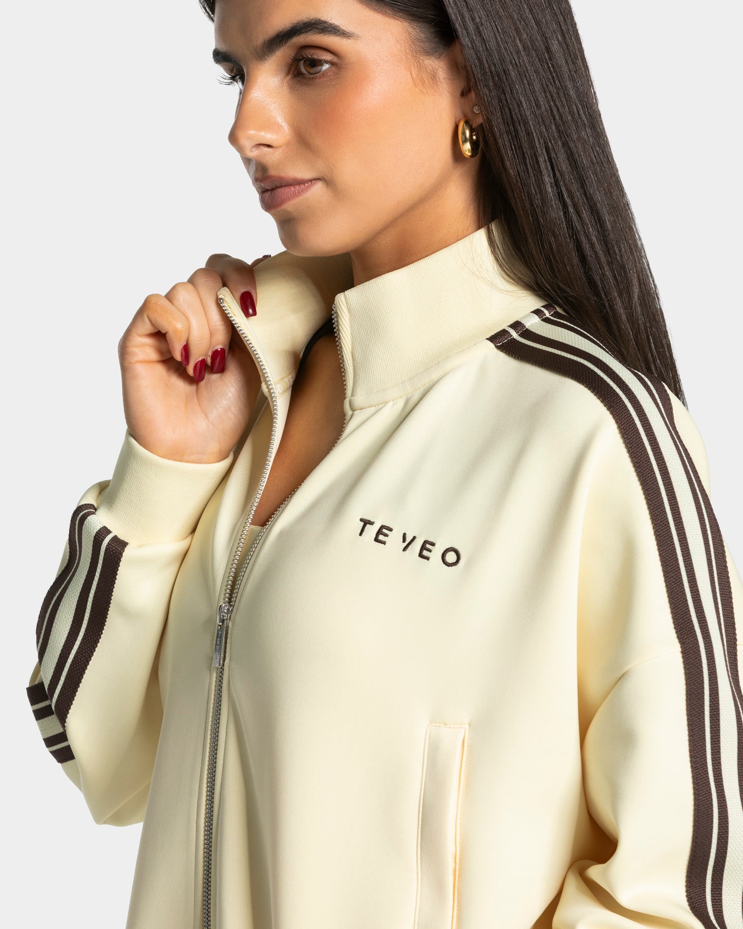Club Cropped Zip Jacket ‘Butter Yellow’