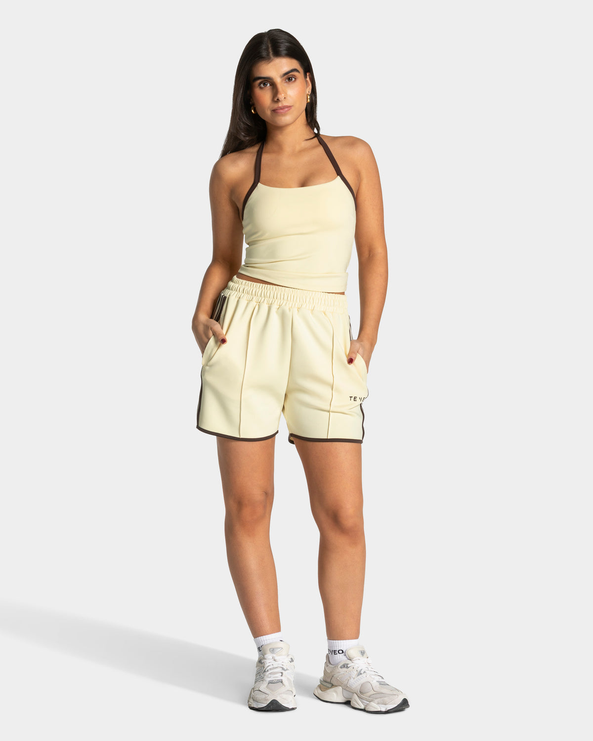 Top Club Neckholder „Butter yellow”