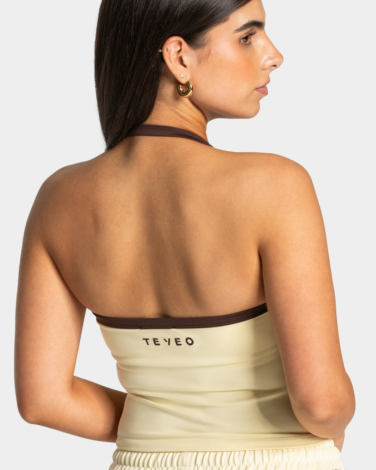 Top Club Neckholder „Butter yellow”